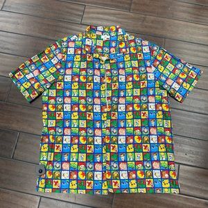 TOY STORY CHARACTER BUTTON UP
